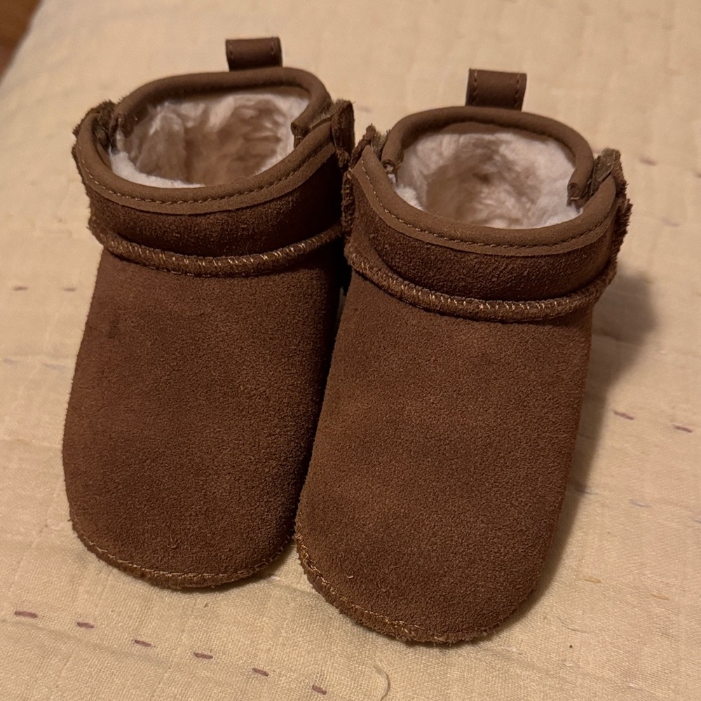 UGG Tan Infant Booties